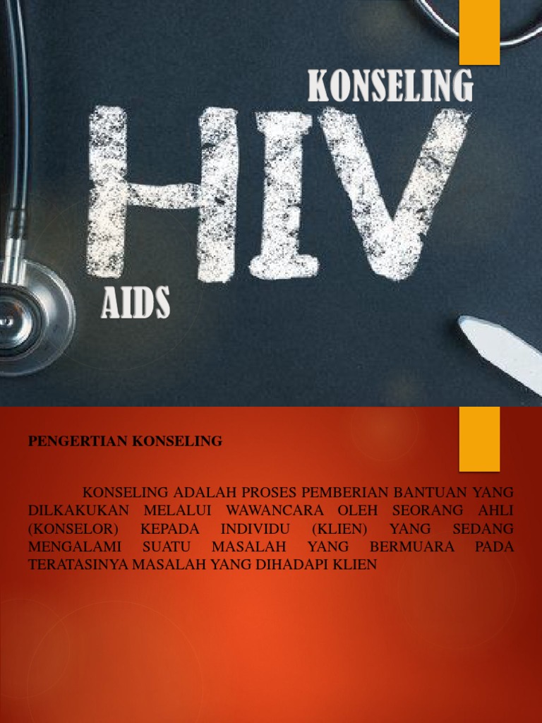 Panduan Konseling HIV/AIDS dan IMS | PDF | Pengembangan Diri