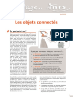 INRS Les Objets Connectés