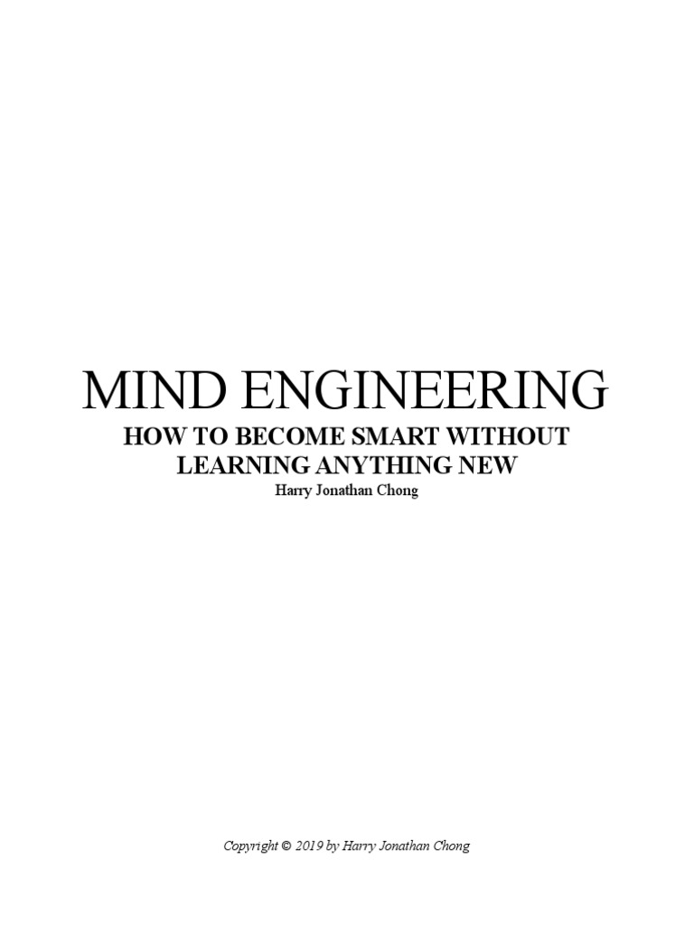 Mind Engineering v2.8, PDF, Memory