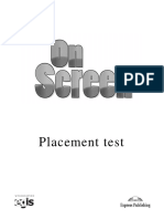 Placement Test: Photocopiable © EGIS & Express Publishing