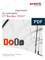 Why Is It Important To Calculate CT Burden (VA) - Newtek Electricals, Current Transformer, Control Transformer, Digital Meter