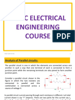 Basic Electrical Engineering Course: WEEK-5 (JAN 04-08) 1
