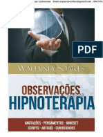 Observações Sobre Hipnoterapia