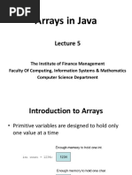  Java Arrays-1