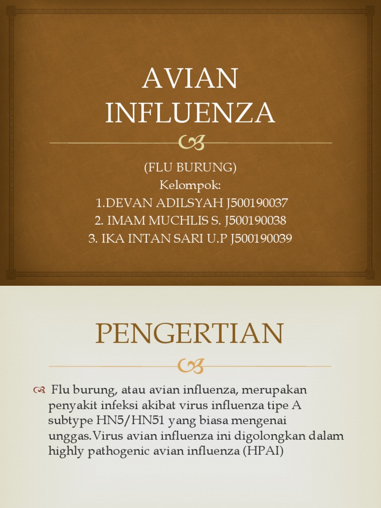 Avian Influenza | PDF