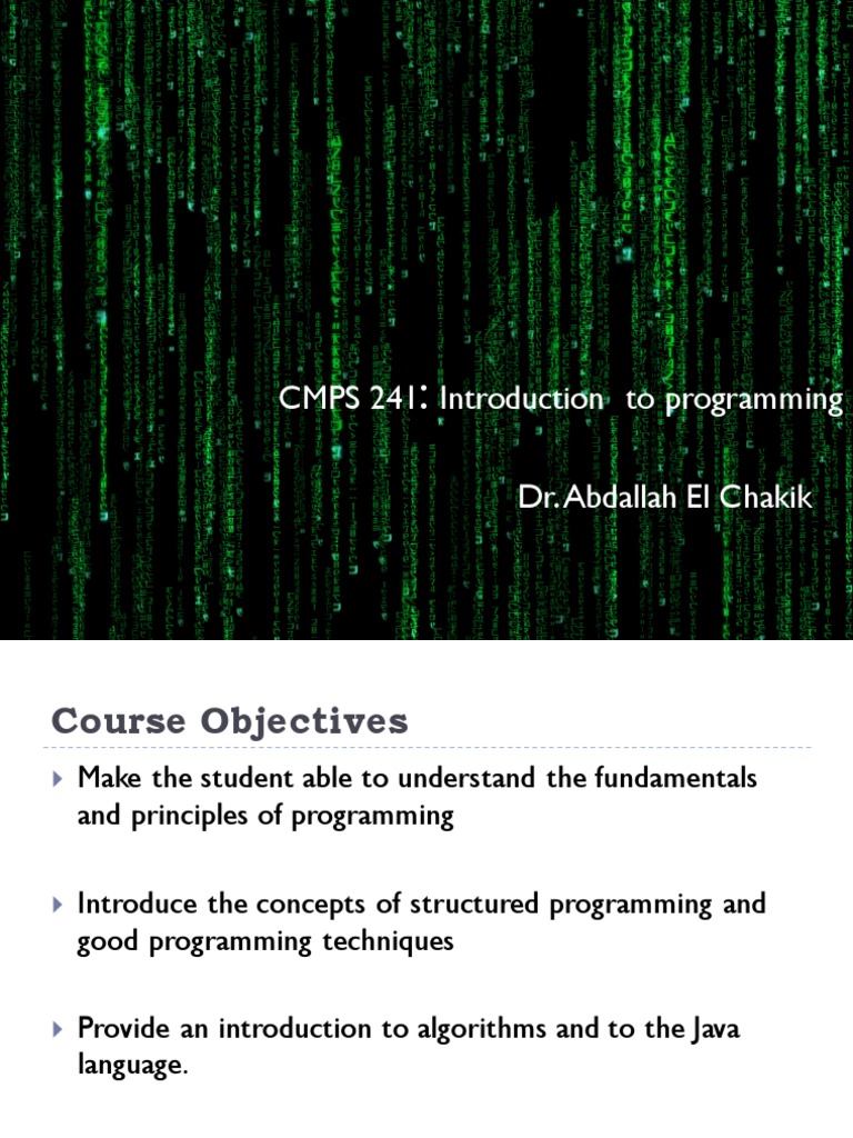Introduction To Programing PDF Body Mass Index Java (Programming