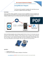 Sensor Kebocoran Gas DG MQ2 Dan Telegram