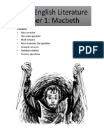 MACBETH Exam Practice Pack