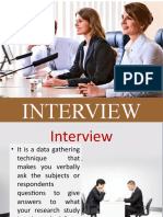 INTERVIEW