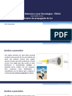 Princípios Da Propagação Da Luz - Aula 2 + Atividade 2