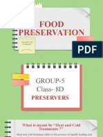 Food Preservation: Heat and Cold Treatments