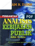 William N. Dunn Pengantar Analisis Kebijakan Pulblik Gadjah Mada University Press 2003 Compressed 1