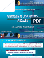 Formacion de Las Carpetas Fiscales