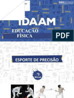 ESPORTE DE PRECISÃO - Tiro Esportivo e Bocha