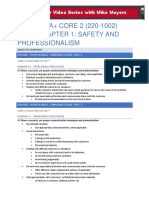 1.1 01 - Objective Mapping - Safety and Professionalism - A+ Chapter 1 PDF