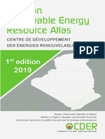 Algerian Renewable Energy Resource Atlas: 1 Edition 2019