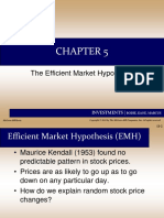 Chap5 - The Efficient Market Hypothesis