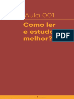 001 - Como Ler e Estudar Melhor