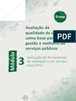 Módulo 3 - Aplicação de Ferramentas de Avaliação A Um Serviço Específico