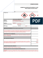 NE-32 Filtros Usados de Aceite Mineral