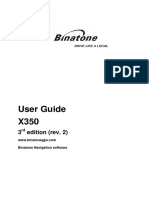 Binatone X350 User Manual