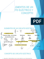 Elementos de Un Circuito Eléctrico y Concepto 04082021