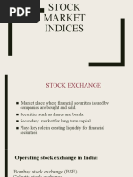 Stock Market Indices