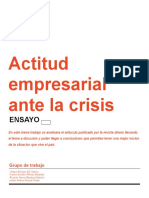 Actitud Empresarial