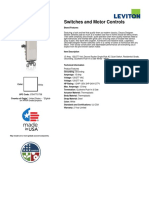 5601-2W Switches and Motor Controls: Eligible For ARRA Funded Projects