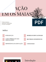 Educação N' Os Maias