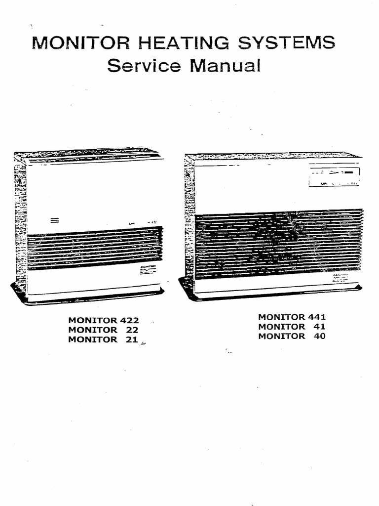 Service: Monitor Manual | PDF | Switch | Pipe (Fluid Conveyance)