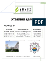 Internship Report YTM