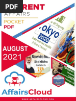 Current Affairs Pocket PDF - August 2021 by AffairsCloud 1