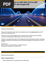 HADR Installation On SAP ASE 16.0 For SAP NetWeaver ABAP With Single PAS