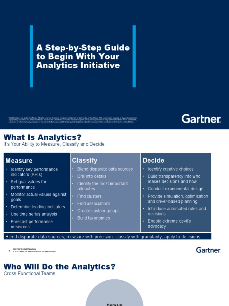 A Step-by-Step Guide To Begin With Your Analytics Initiative | PDF ...