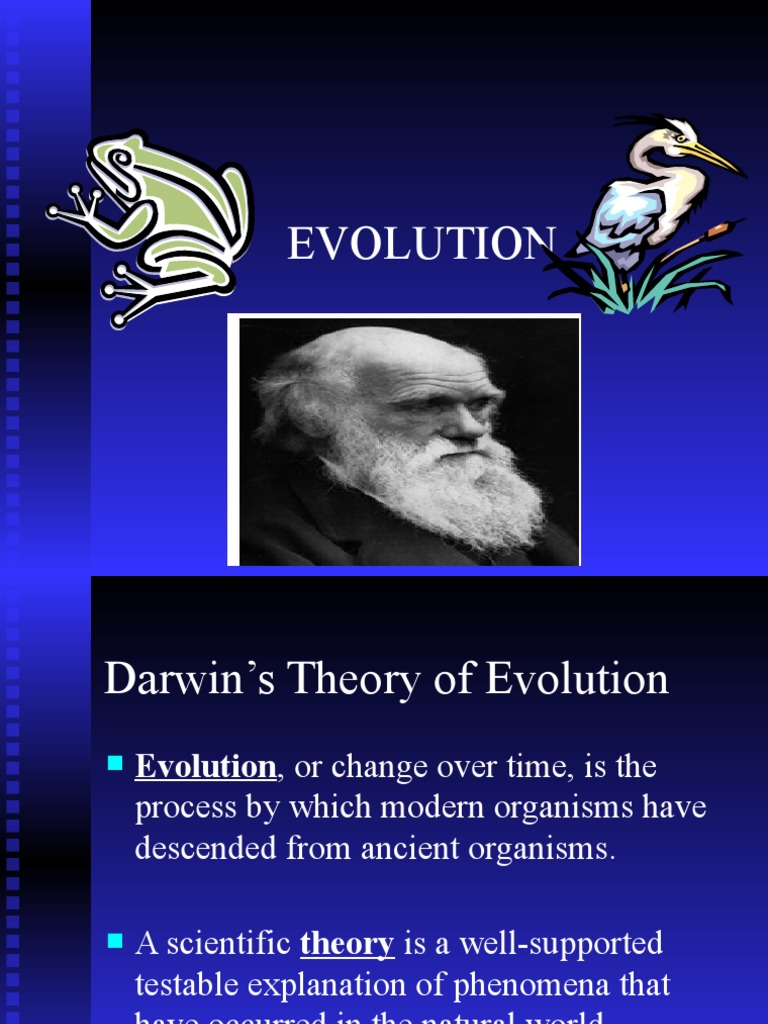 Darwin's Theory of Evolution Explained | PDF | Charles Darwin | Natural ...