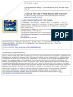 C R C Critical Reviews in Food Science and Nutrition