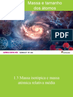 Massa atômica relativa: determinação considerando isótopos