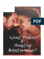 What Makes A Healthy Relationship