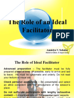 Role of Facilitator