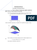 Volumes e Integral - Dupla - Ciii