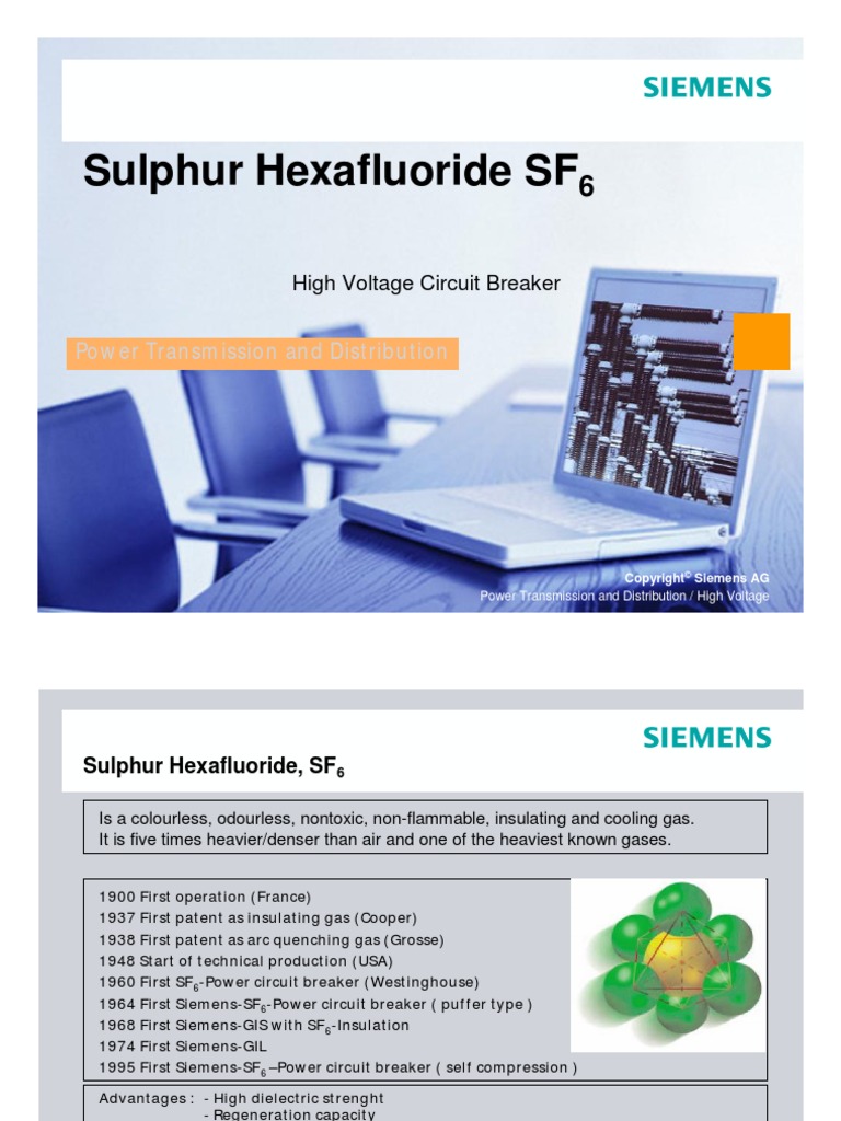 Sulphur Hexafluoride SF Power Transmission and Distribution PDF