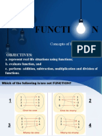Concepts of Function