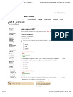 Unit 8 - Concept Formation: Assessment 07