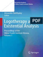 (Logotherapy and Existential Analysis_ Proceedings of the Viktor Frankl Institute Vienna 1) Alexander Batthyány (Eds.) - Logotherapy and Existential Analysis_ Proceedings of the Viktor Fran