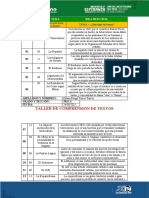 Taller de Comprension de Textos