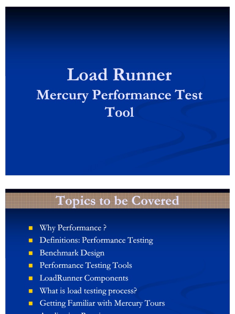 Using Mercury Loadrunner , LoadRunner Tutorial for Beginners (Free 8 ...
