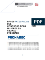 Bases Vigente Del Concurso - Beca Mujeres en Ciencia 2021