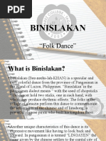 History of Binislakan and Dance Literature Part 1