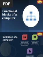 Functional Blocks of A Computer